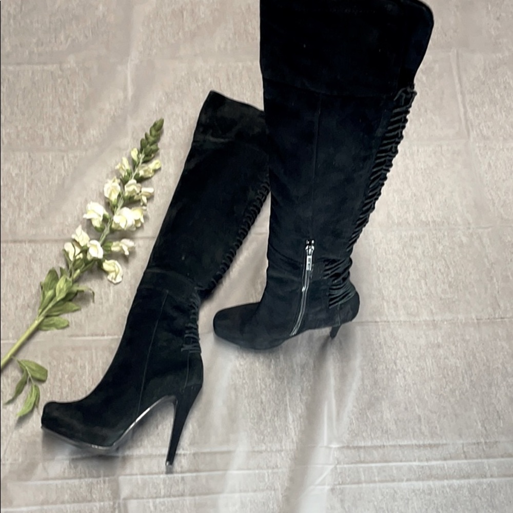 Nine West kneehigh flip over boots